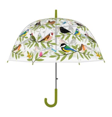 Esschert Design Paraplu Vogelclub Transparant Ø83cm