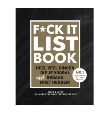 F*ck It List Book