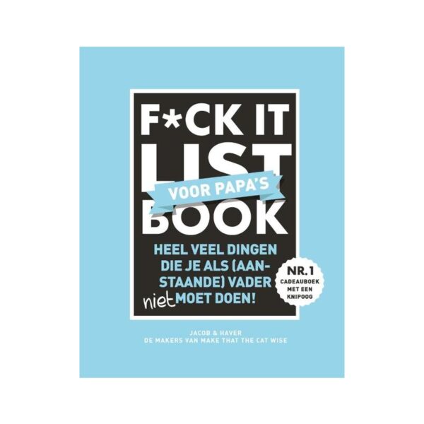 F*ck It List Book Voor Papa&apos;s