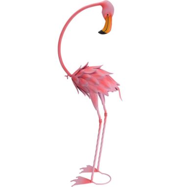 Flamingo Metaal 30x16x70cm