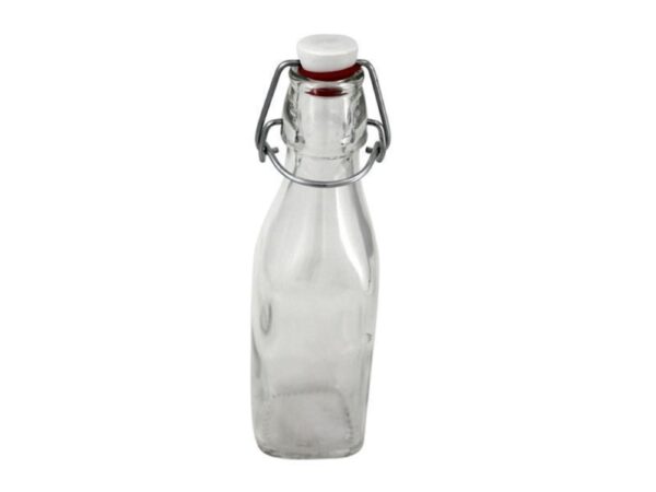 Flesje Met Stop Vierkant 250ml 5x20cm