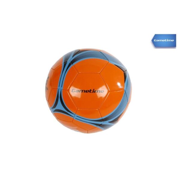 Gametime Voetbal Synthetisch Leer Oranje Maat 5 260-280gr