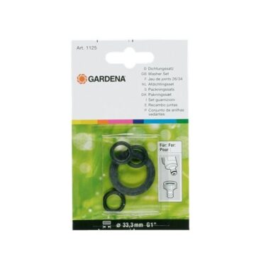 Gardena Set Rubberringen 1"