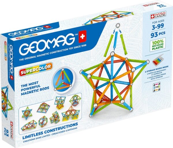 Geomag Super Color Recycled 93 Pcs