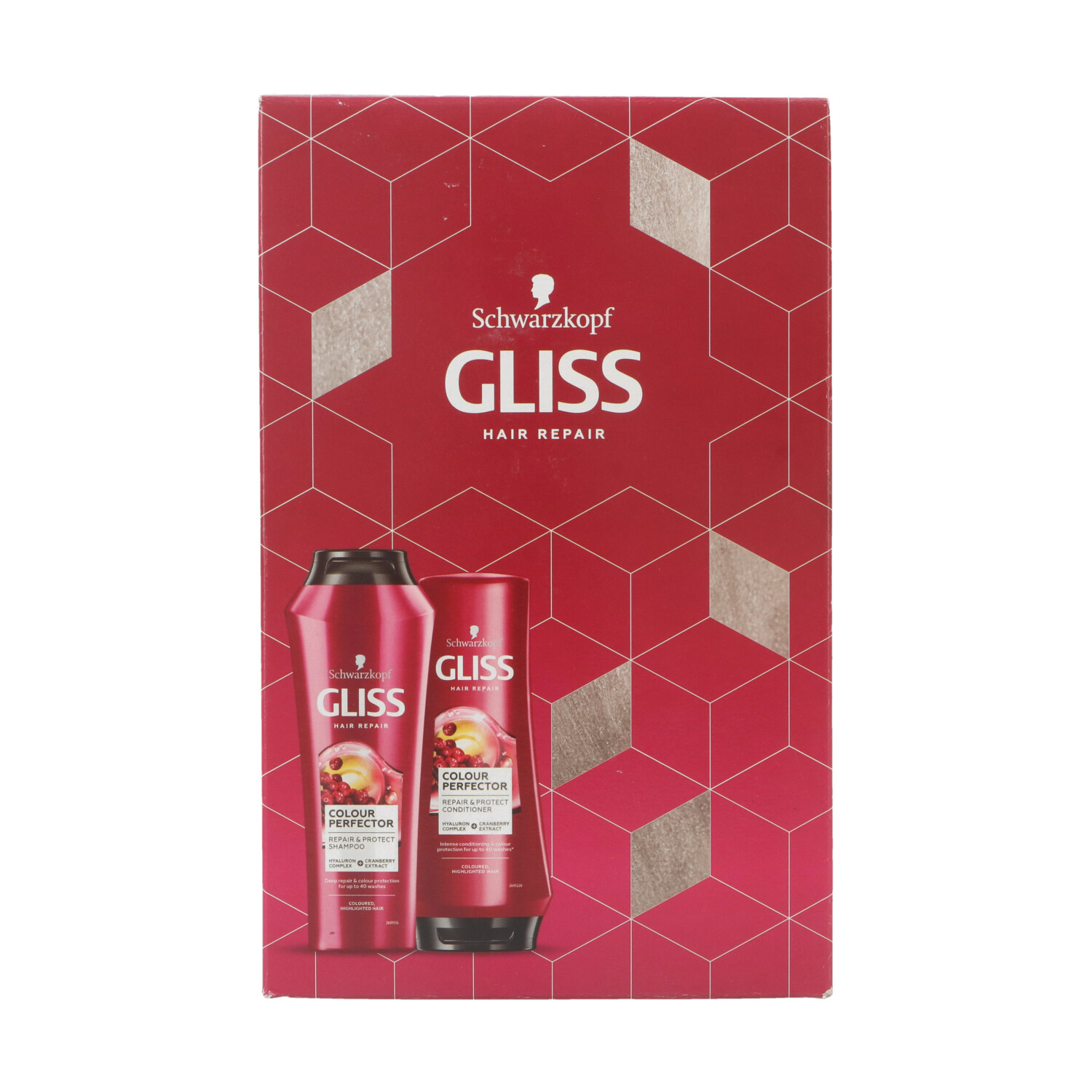 Gliss Giftset Shampoo 250ml+Conditioner 200ml Colour Perfector