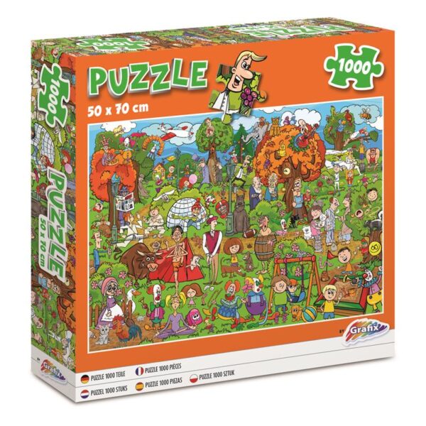 Grafix Comic Puzzel Park 1000 Stukjes 50x70cm