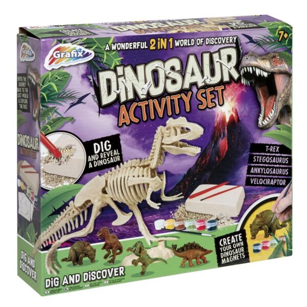 Grafix Dino Activity Set