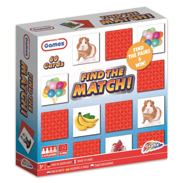 Grafix Find The Match Memoryspel 60 Kaarten