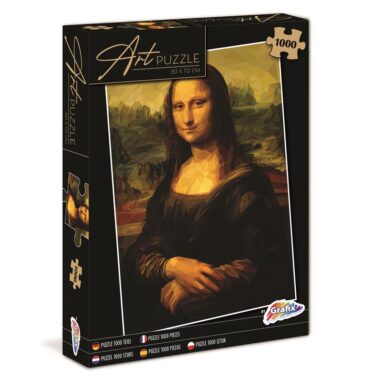 Grafix Kunst Puzzel Mona Lisa 1000 Stukjes 50x70cm