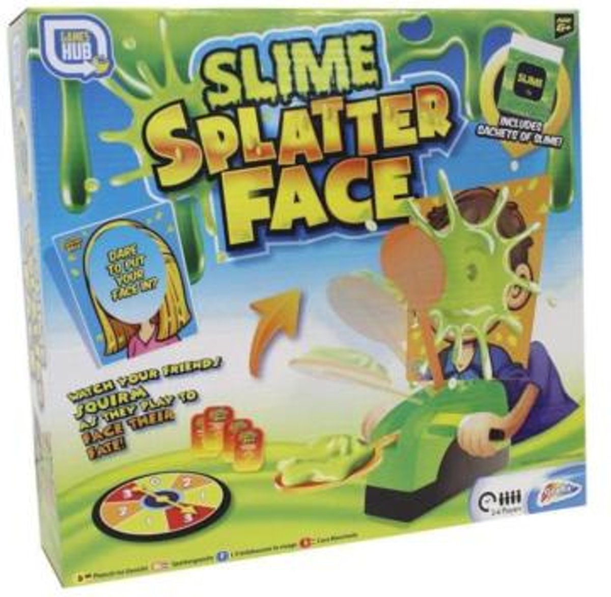 Grafix Slime Splatter Face Spel