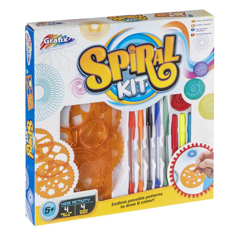 Grafix Spiral Art Kit 29x29x4cm