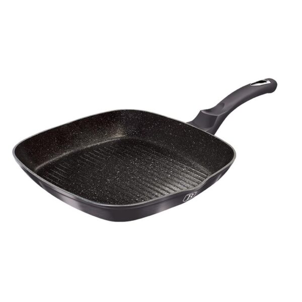 Grill Pan Ø28cm Aluminium Carbon Pro