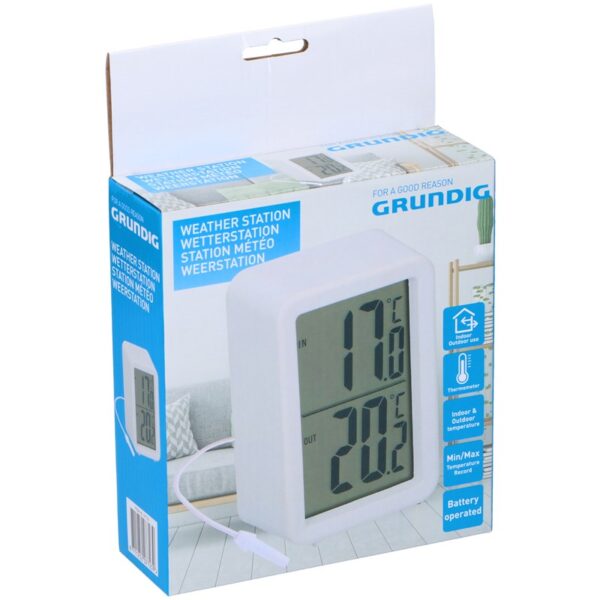 Grundig Binnen/buiten Thermometer 6