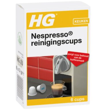 HG Nespresso® Reinigingscups 6 Stuks In Doosje