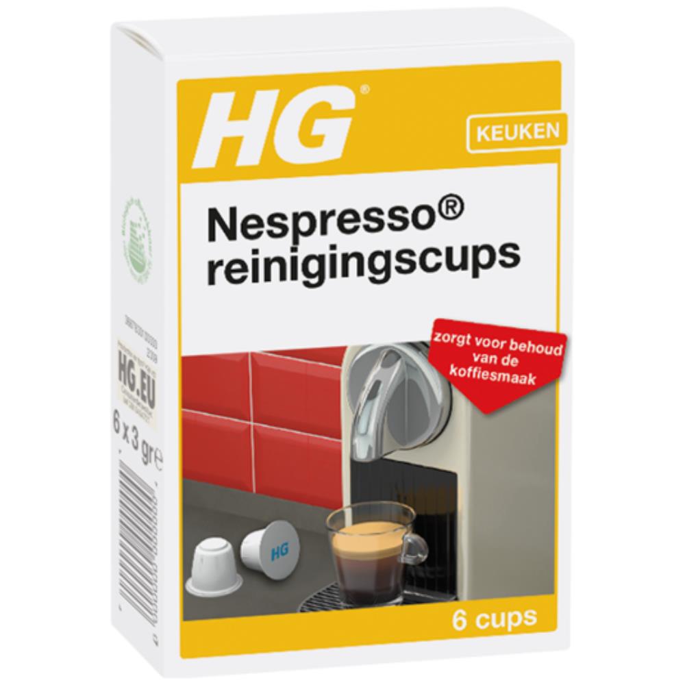 HG Nespresso® Reinigingscups 6 Stuks In Doosje