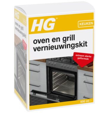 HG Oven En Grill Vernieuwingskit Verwijdert Hardnekkige Aanbakresten