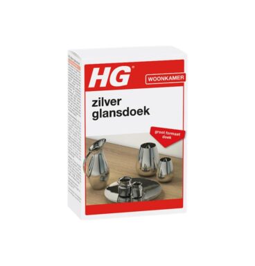 HG Zilver Glansdoek | Dé Zilverpoetsdoek Voor Glanzend Zilverwerk