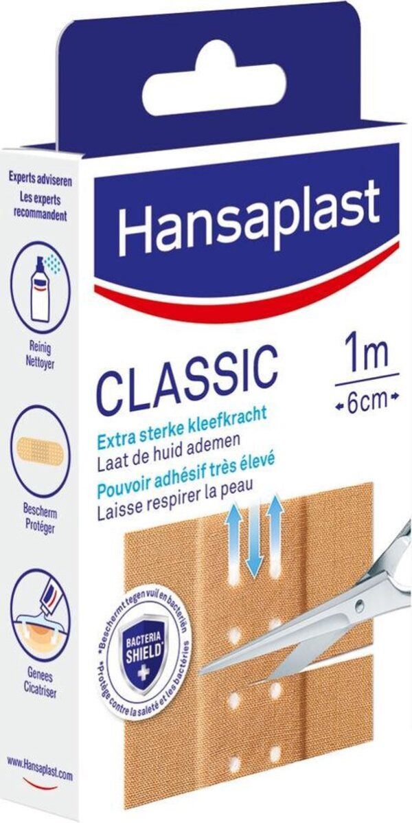 Hansaplast Classic 1mx6cm