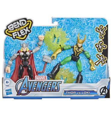 Hasbro Marvel Avengers Bend N Flex Thor Vs Loki