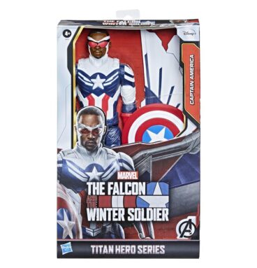 Hasbro Marvel Avengers Titan Hero Serie Captain America Falcon And The Winter