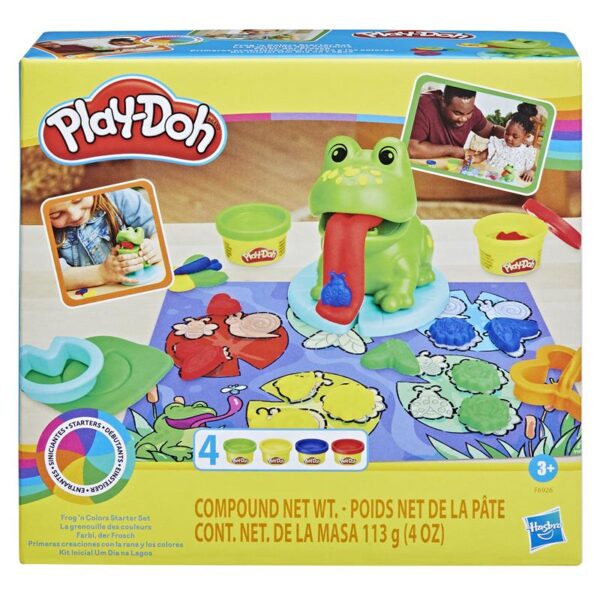 Hasbro Play-Doh Kikker En Kleuren Starters Set