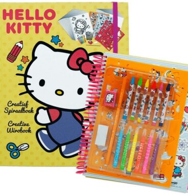 Hello Kitty Knutselboek Met Stickers+viltstiften