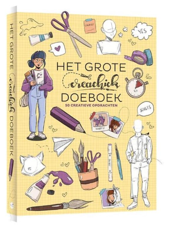 Het Grote Creachick Doeboek -50 Creatieve Opdrachten Voor Volwassenen 128 Blz