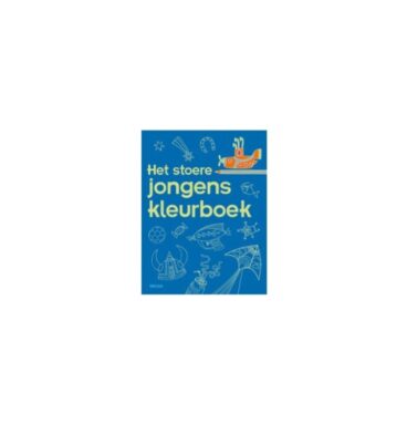 Het Stoere Jongens Kleurboek