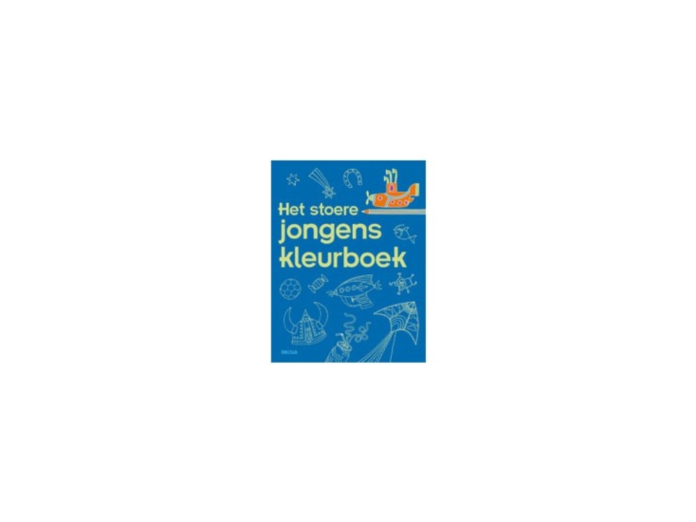 Het Stoere Jongens Kleurboek