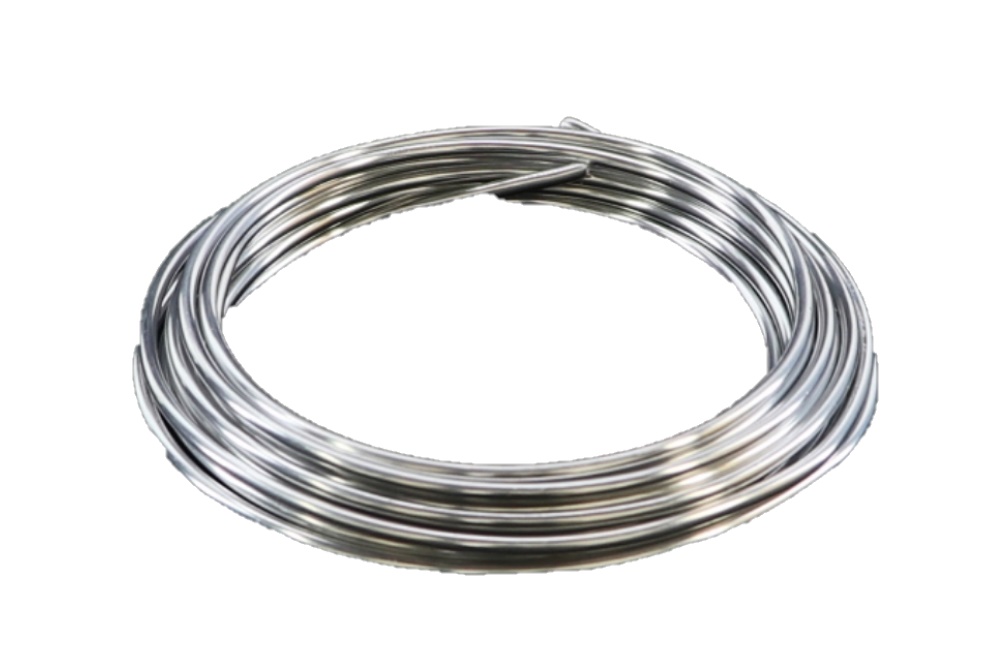 Hobby Allu Flex Wire 2mm 2.5m Zilver