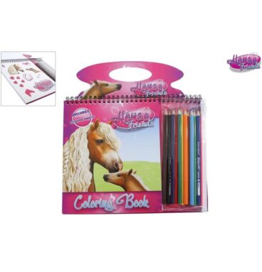 Horse Friends Kleurboek