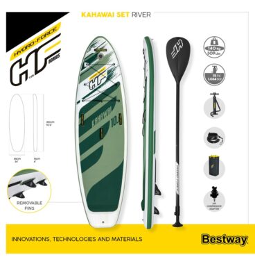 Hydro-Force Kahawai SUP Peddelboard 310x86x15cm Set Incl Peddel