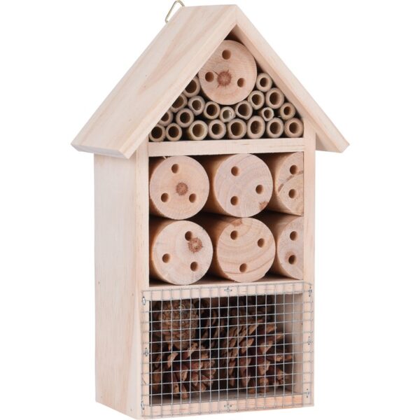 Insectenhotel Hout 25x15x9cm