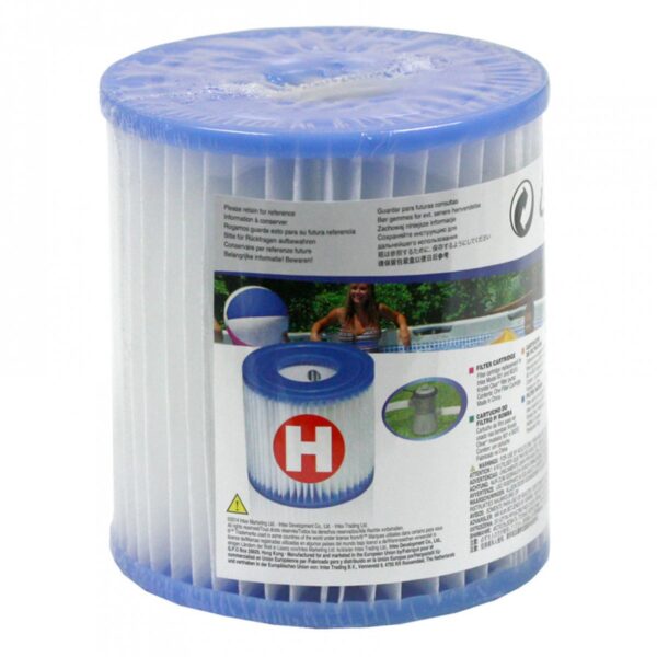 Intex H-filterpatroon Filtercardridge. Voor Intex Filterpomp 1250 Liter/uur