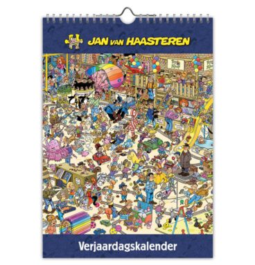 Jan Van Haasteren Verjaardagskalender 18x25cm