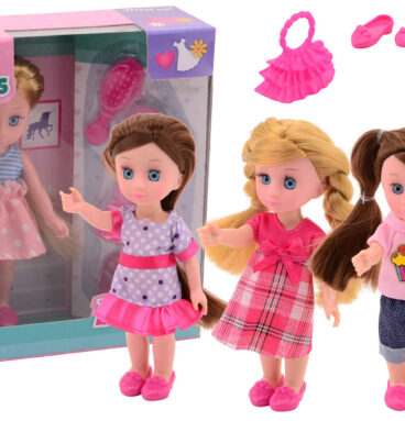 John Toy Lily Dolls Met Prinsessenjurk 15cm