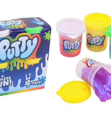 John Toy Putty Slime 4-pack