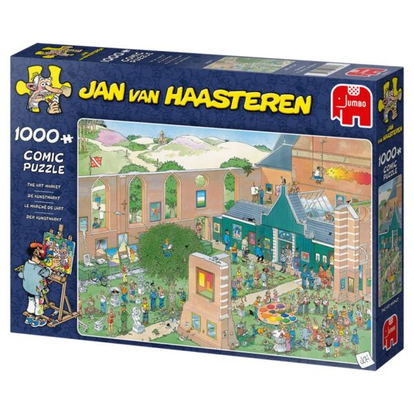 Jumbo Jan Van Haasteren De Kunstmarkt 1000pcs