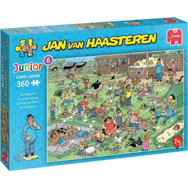 Jumbo Jan Van Haasteren Junior Puzzel De Kinderboerderij 360 Stukjes