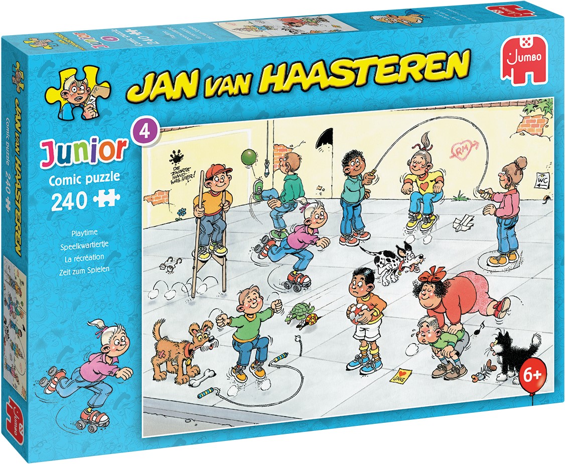 Jumbo Jan Van Haasteren Junior Puzzel Speelkwartiertje 240 Stukjes
