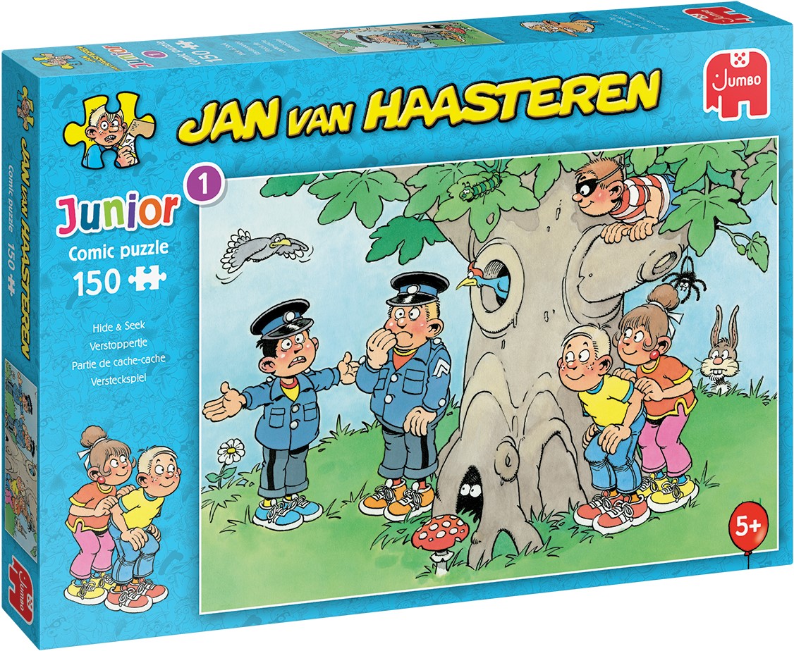 Jumbo Jan Van Haasteren Junior Puzzel Verstoppertje 150 Stukjes