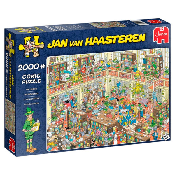 Jumbo Jan Van Haasteren Puzzel De Bibliotheek 2000 Stukjes