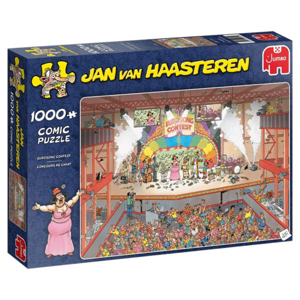 Jumbo Jan Van Haasteren Puzzel Eurosong Festival 1000 Stukjes