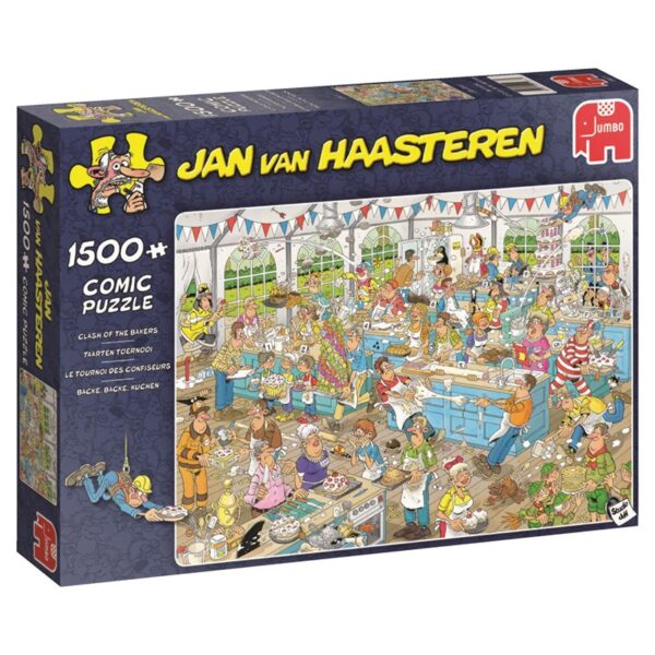 Jumbo Jan Van Haasteren Puzzel Taarten Toernooi 1500pcs