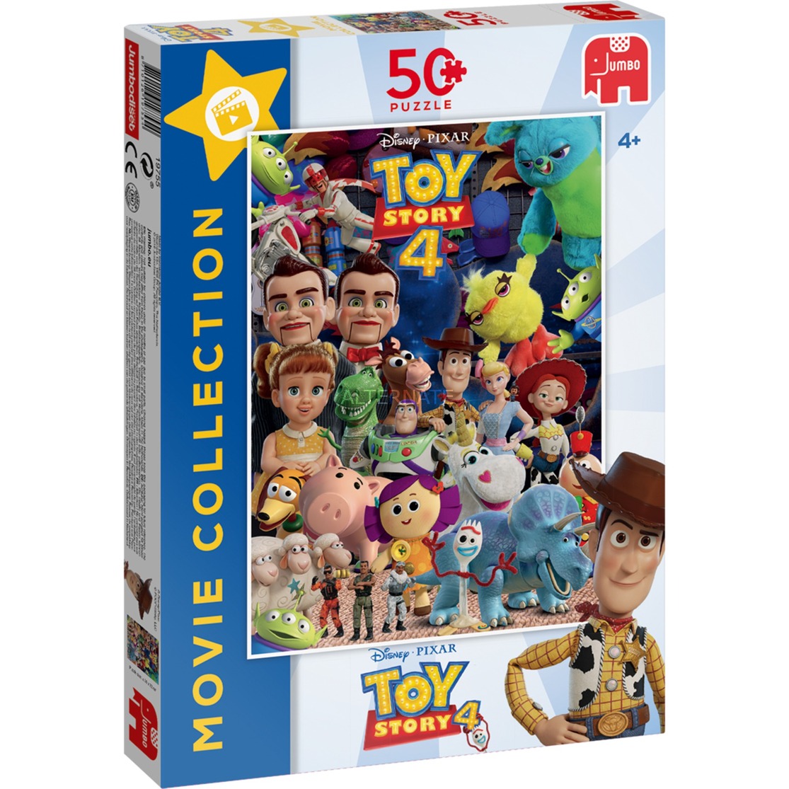 Jumbo Puzzel Disney Toy Story 4 Cinema Collection 50 Stukjes