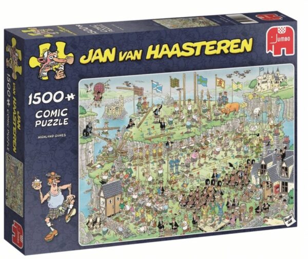 Jumbo Puzzel Jan Van Haasteren: Highland Games 1500 Stukjes