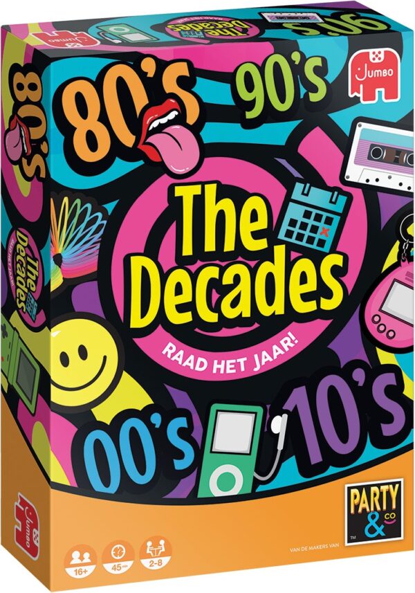 Jumbo The Decades Bordspel