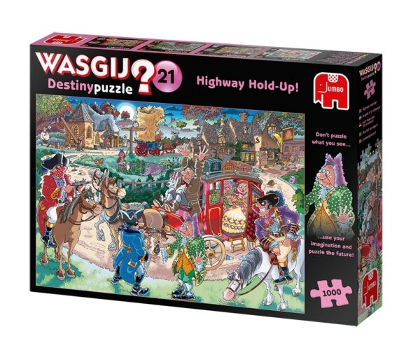 Jumbo Wasgij Destiny 21 Je Geld Of Je Rijbewijs!1000pcs