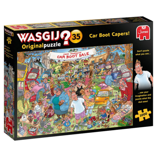 Jumbo Wasgij Puzzel Original 35 Vlooienmarkt Vondsten! 1000pcs