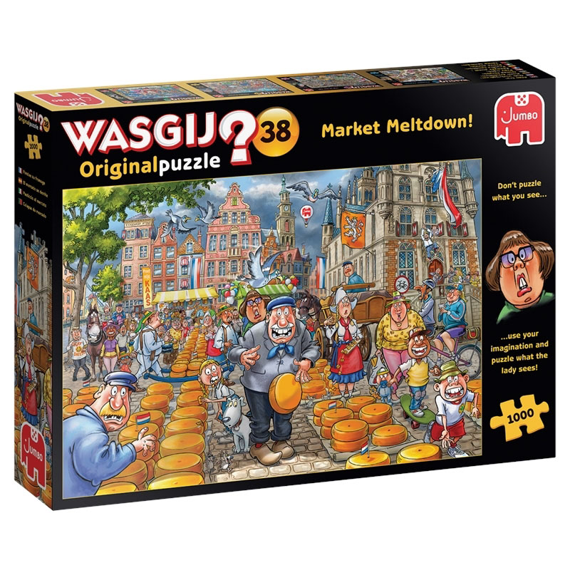 Jumbo Wasgij Puzzel Original 38 Kaasalarm 1000 Stukjes
